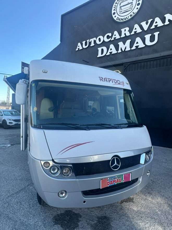 RESERVADA!!!AUTOCARAVANA INTEGRAL RAPIDO 997M CAMA TRANSVERSAL GARAGE - Imagen 4
