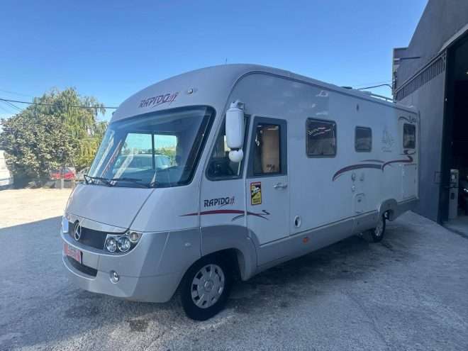 RESERVADA!!!AUTOCARAVANA INTEGRAL RAPIDO 997M CAMA TRANSVERSAL GARAGE - Imagen 5