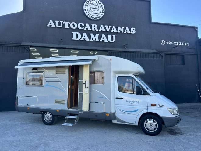 RESERVADA!!!AUTOCARAVANA PERFILADA HYMER TRAMP M  5 PLAZAS