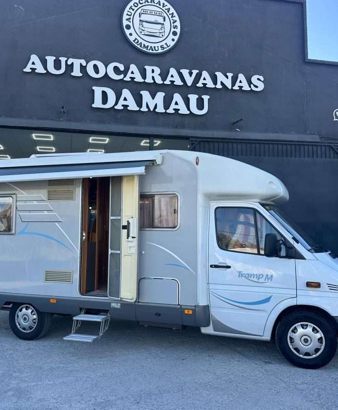 RESERVADA!!!AUTOCARAVANA PERFILADA HYMER TRAMP M  5 PLAZAS