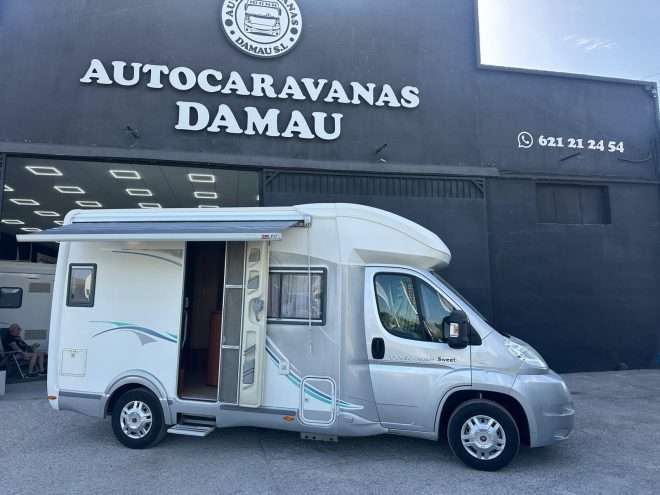 RESERVADA!!!AUTOCARAVANA PERFILADA  MINI CHAUSSON SWEET GRAN SALON