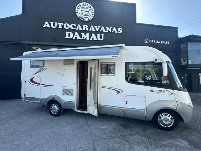 RESERVADA!!!AUTOCARAVANA INTEGRAL RAPIDO 983 GARAGE