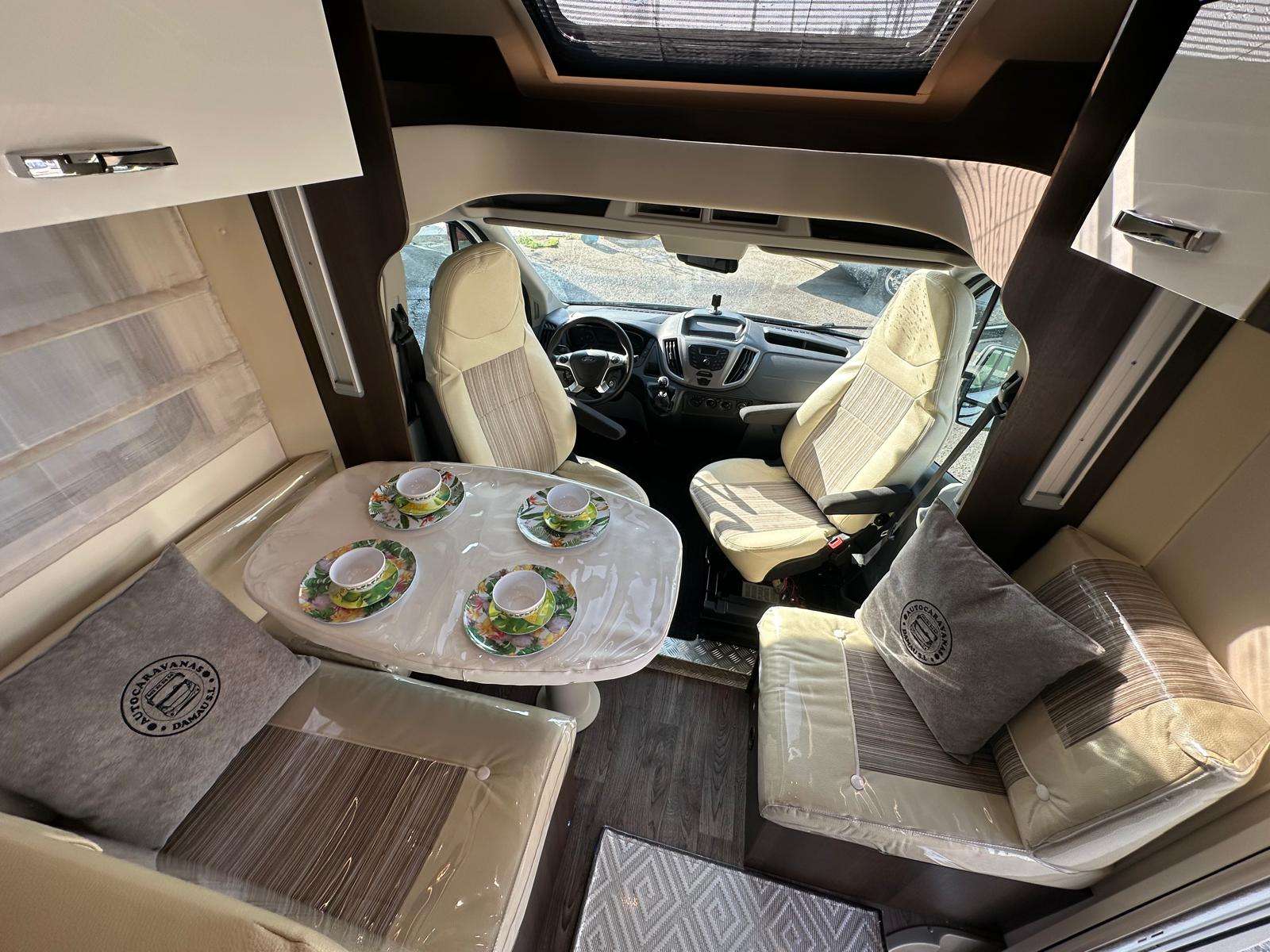 RESERVADA!!!AUTOCARAVANA PERFILADA CI NACRE 65XT CAMA ISLA - Imagen 16