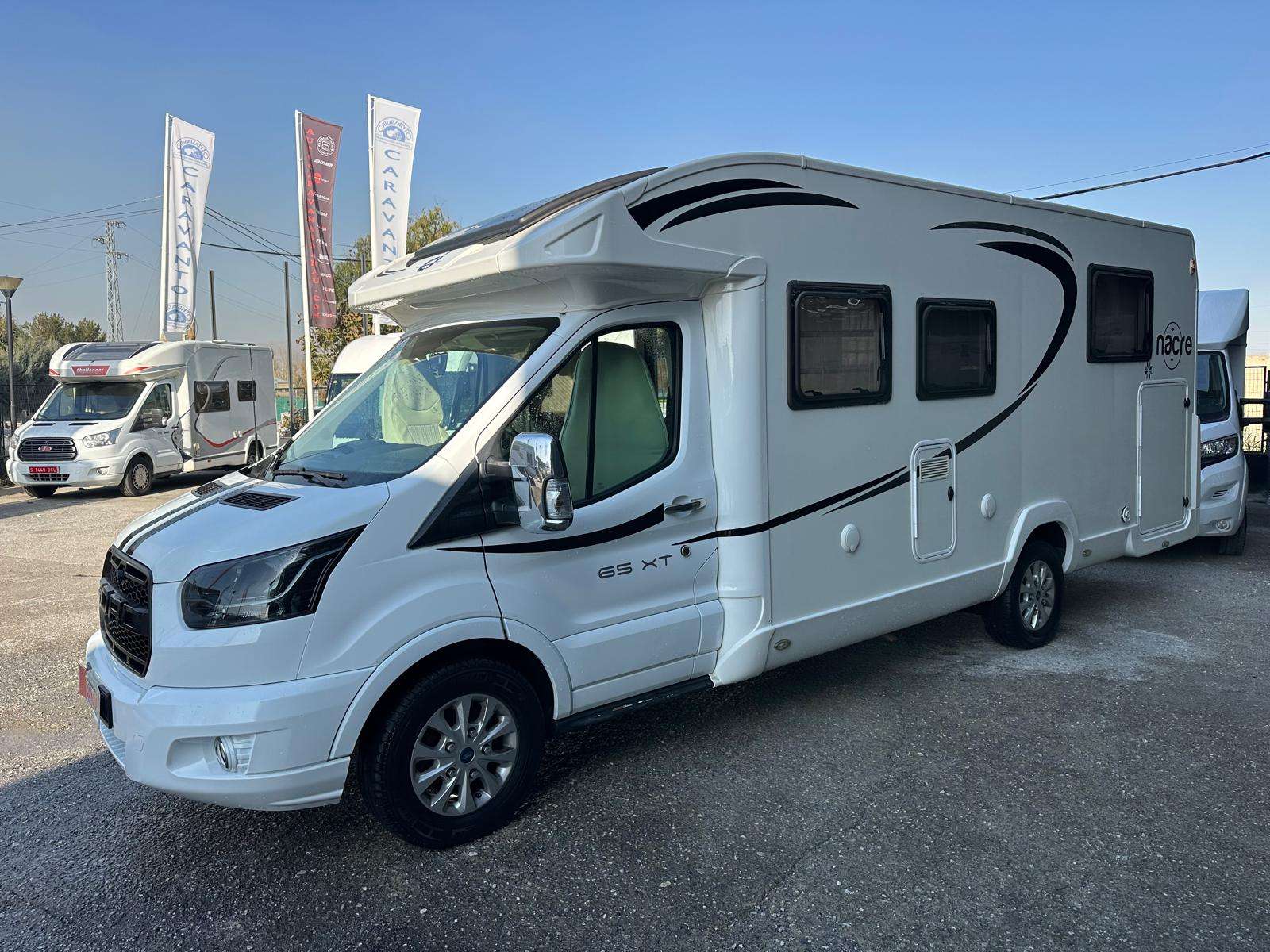 RESERVADA!!!AUTOCARAVANA PERFILADA CI NACRE 65XT CAMA ISLA - Imagen 6