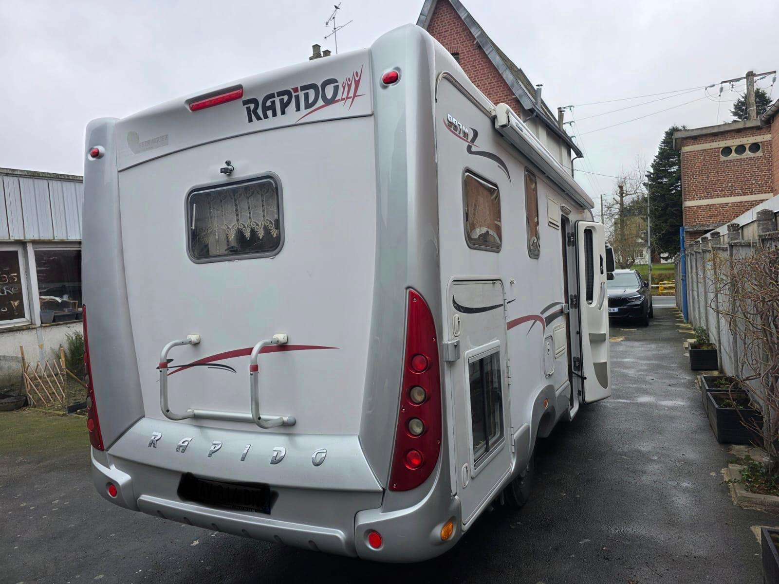 AUTOCARAVANA INTEGRAL RAPIDO 9097DF CAMA TRANSVERSAL - Imagen 4