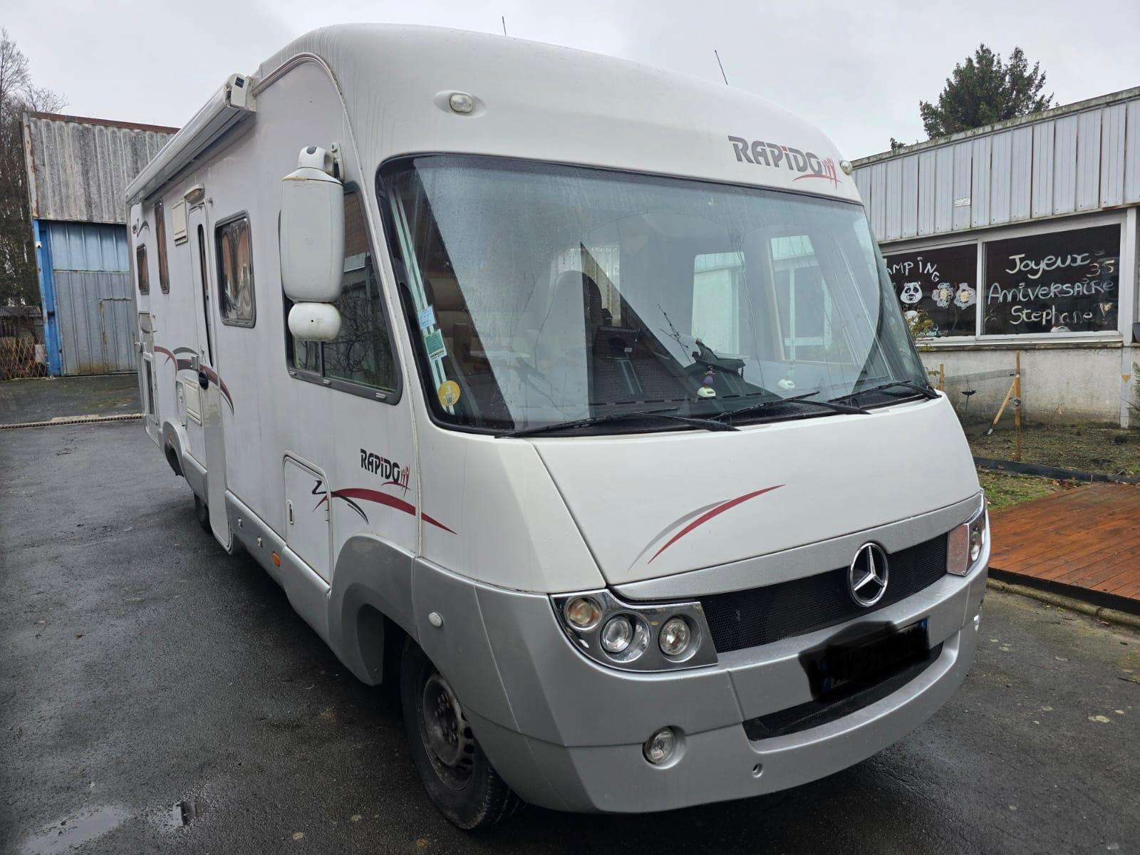 AUTOCARAVANA INTEGRAL RAPIDO 9097DF CAMA TRANSVERSAL