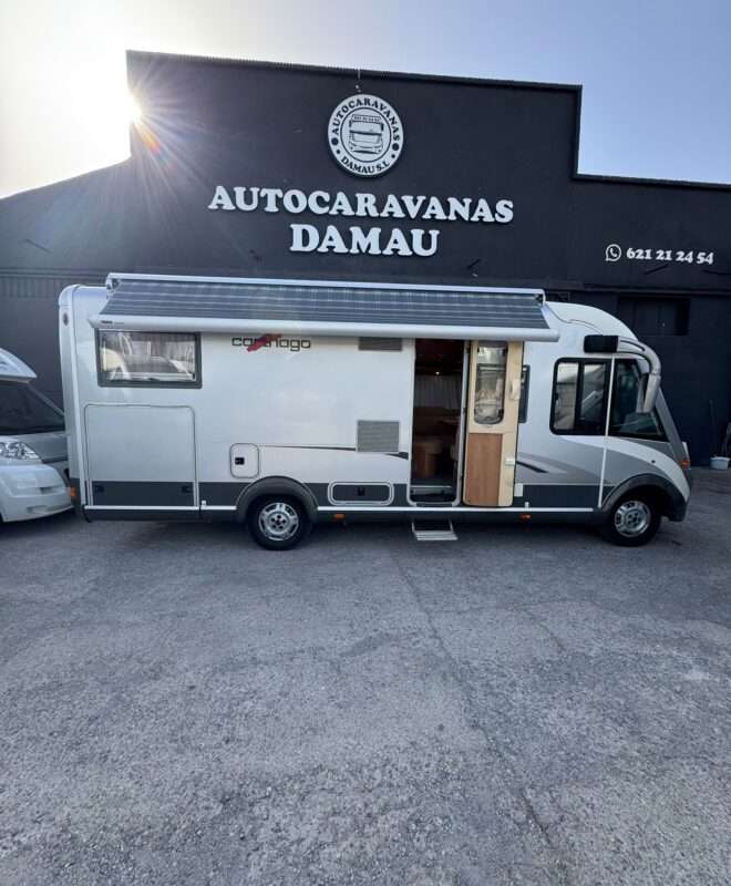 AUTOCARAVANA INTEGRAL CARTHAGO CHIC 47 CAMA TRANSVERSAL