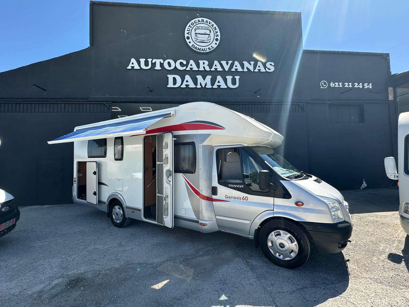 RESEVADA!!!AUTOCARAVANA PERFILADA CHAUSSON GENESIS 60 CAMA ISLA 5 PLAZAS - Imagen 10