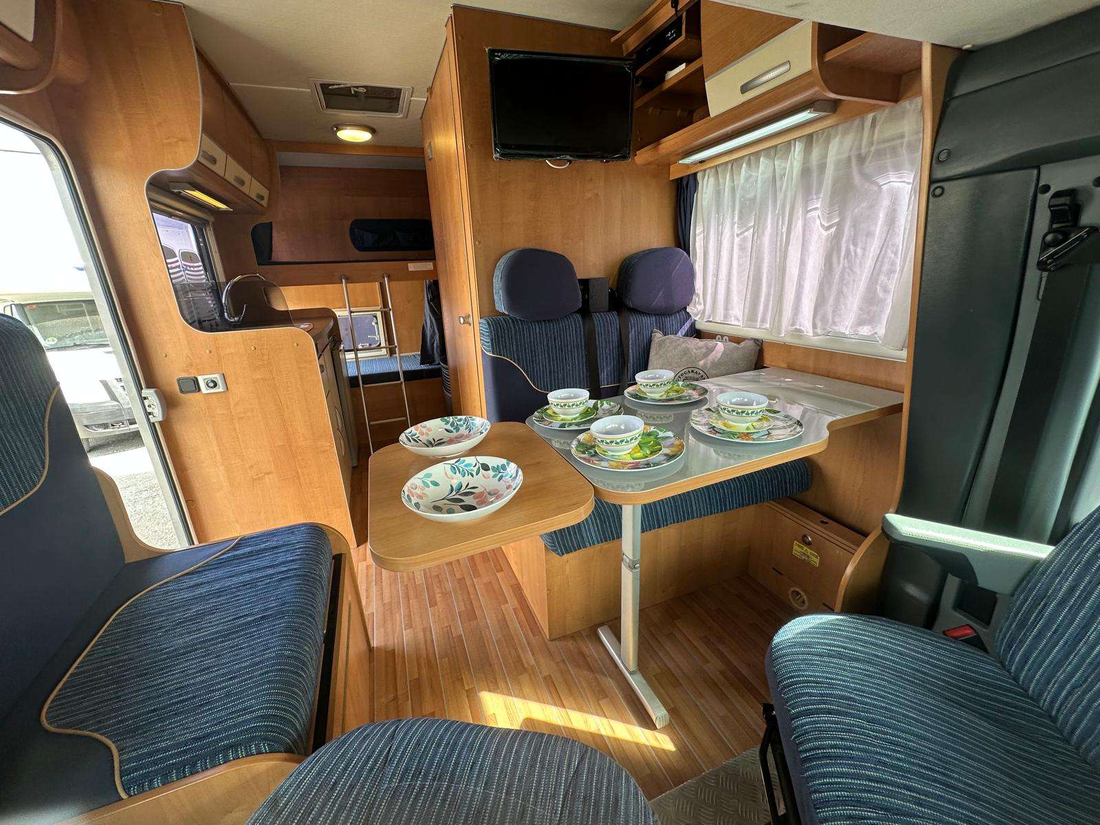 AUTOCARAVANA PERFILADA CI NACRE 63XT CAMA ISLA 5 PLAZAS - Imagen 16